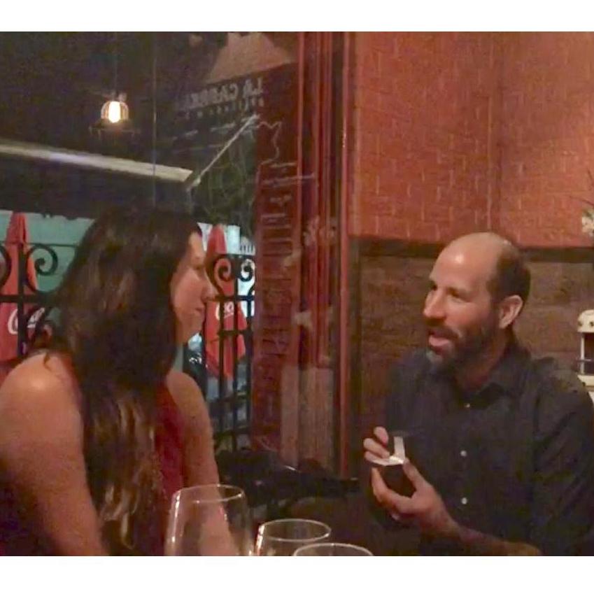 He proposed on the last day of our Mission’s Trip to Argentina—March 12 at 1am in the morning!