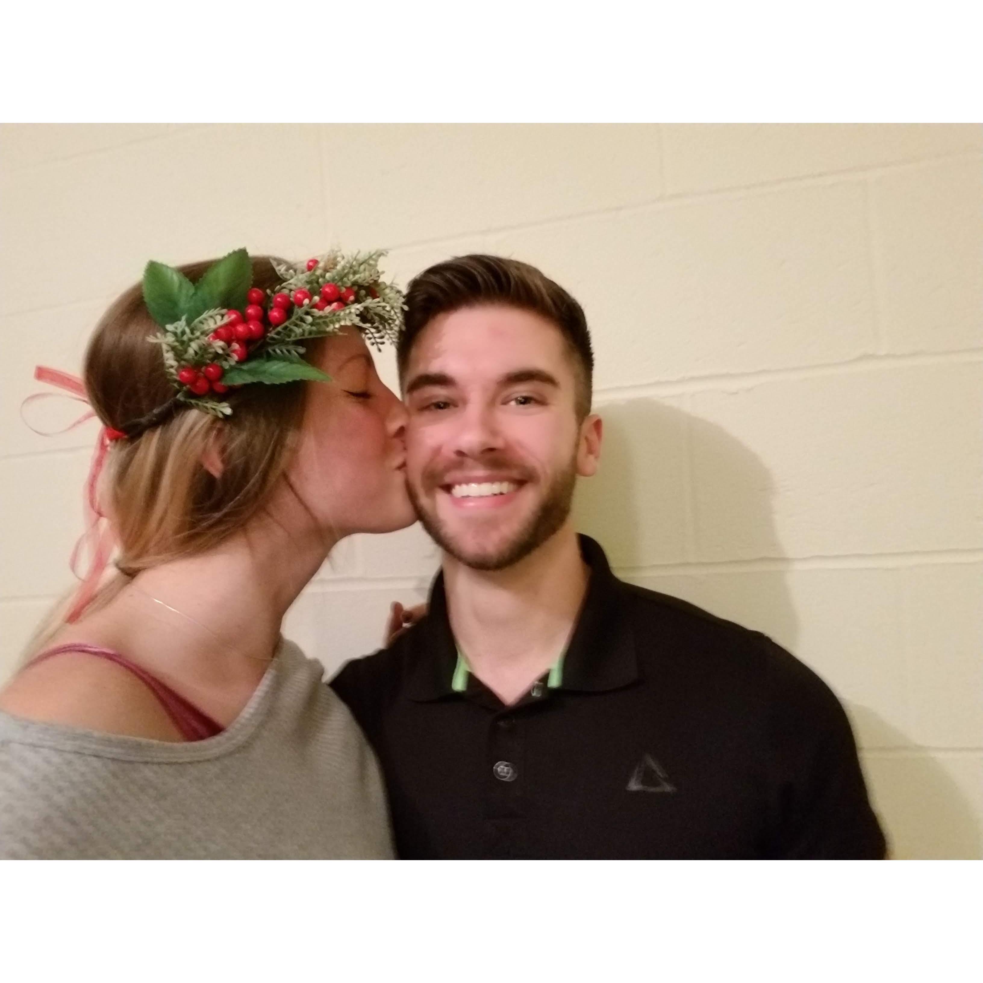 First Christmas together.