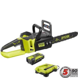 14 in. 40-Volt Brushless Lithium-Ion Cordless Chainsaw Battery and Charger Not Included