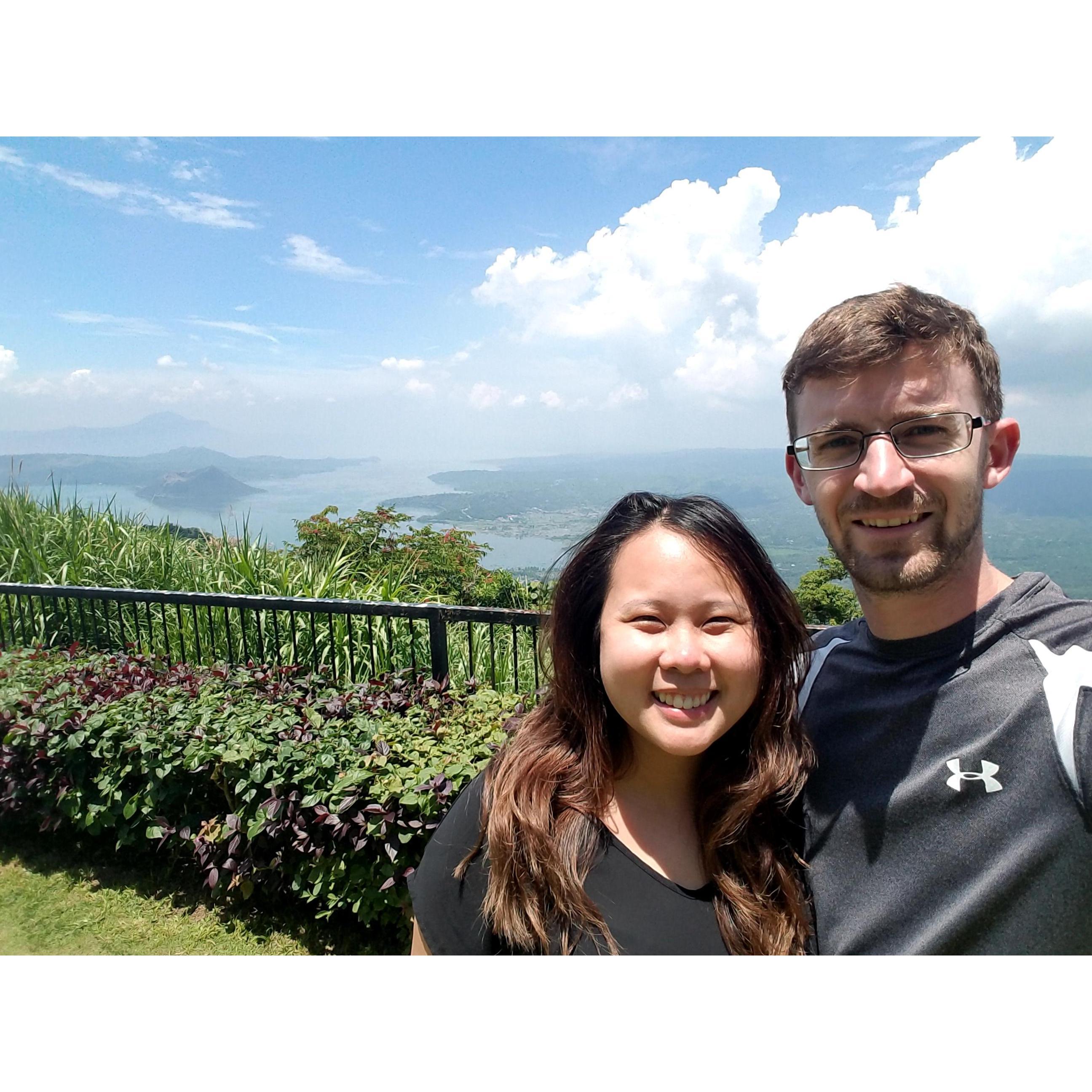 Good thing the volcano didn't erupt while we were there. Taal Volcano, Philippines 2017