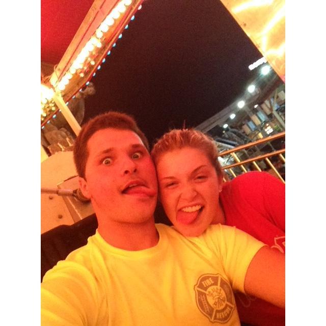 Our first time together on the Wildwood Boardwalk