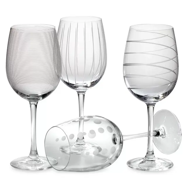 Mikasa® Cheers 16 oz. White Wine Glasses (Set of 4)