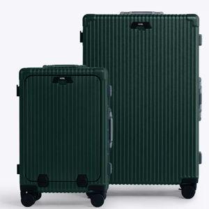 Forest Green Carry-on + Check-in