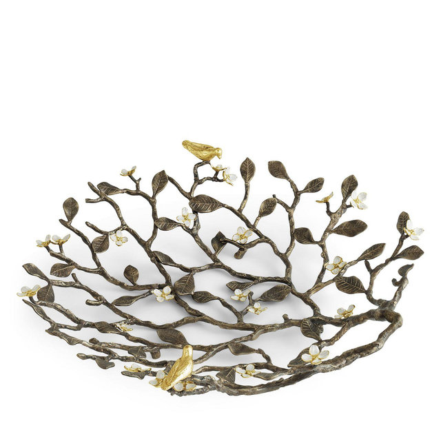 Michael Aram Lovebirds Centerpiece Bowl
