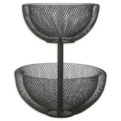 Mind Reader Mesh 2-Tier Fruit Basket