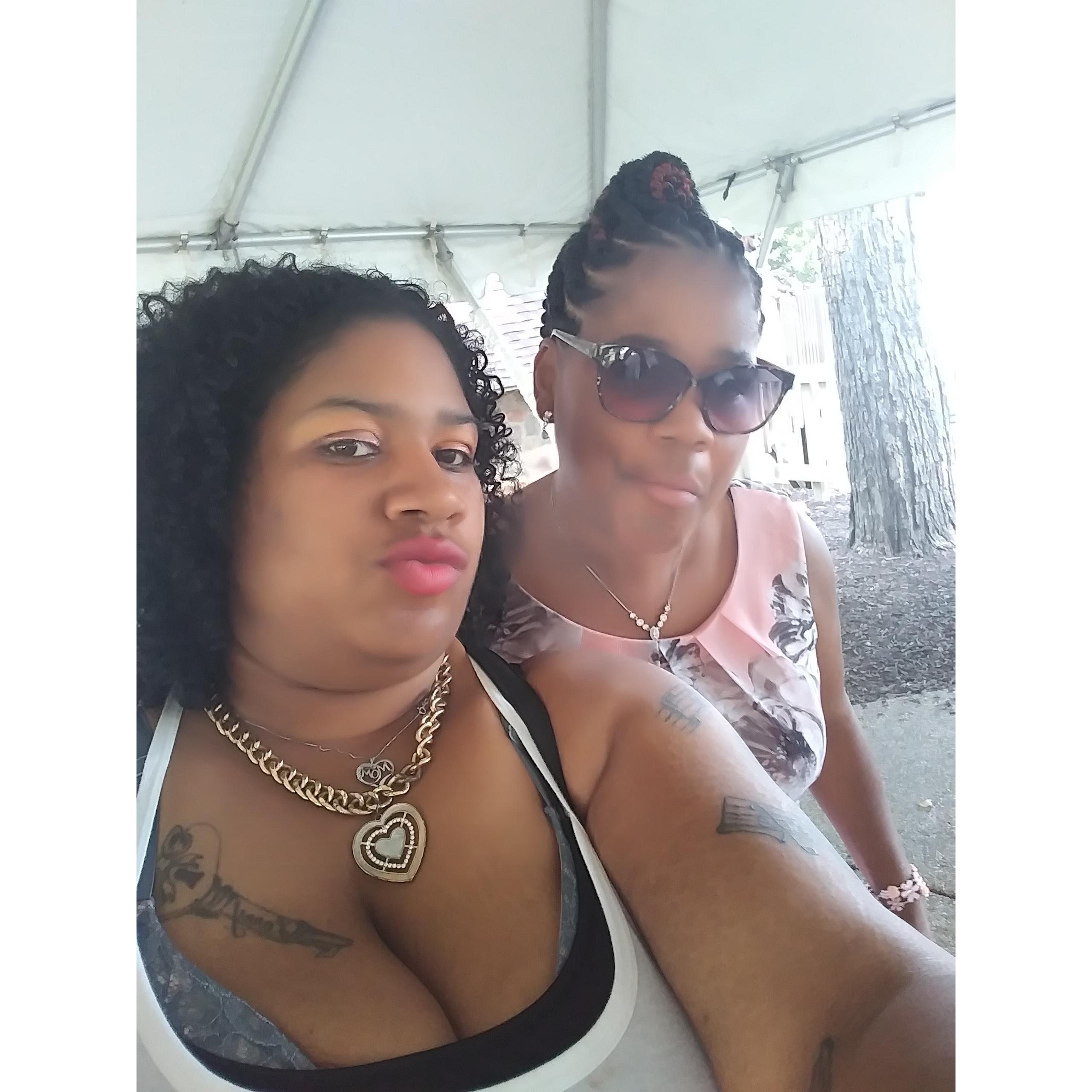 Bride and her mother