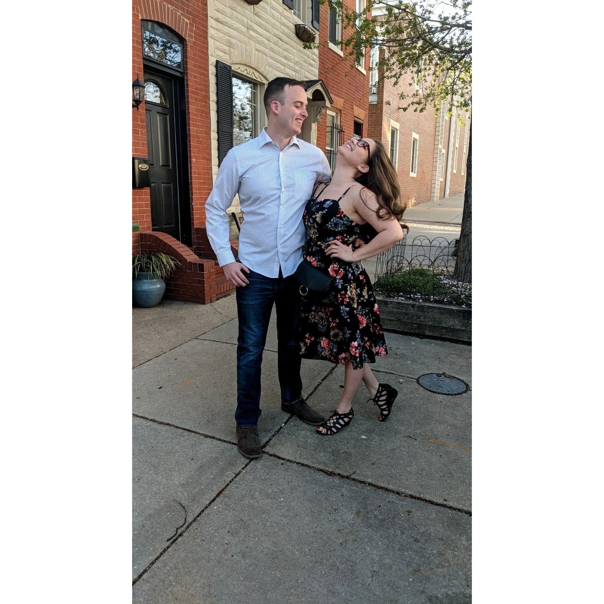 June 15, 2017
We moved in together (and with a bunch of other people) in Baltimore.