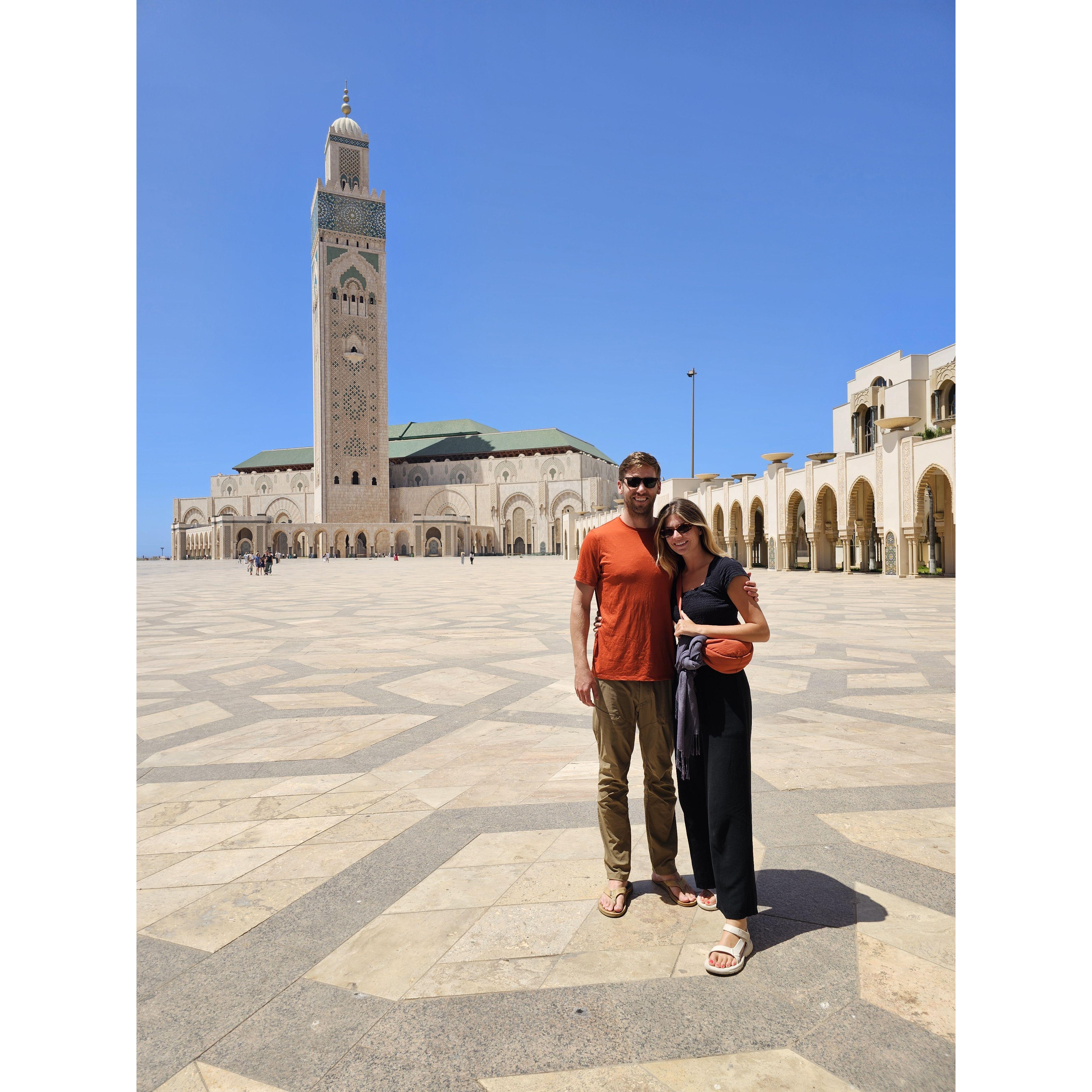 Hassan II Mosque, Casablanca, Morocco.