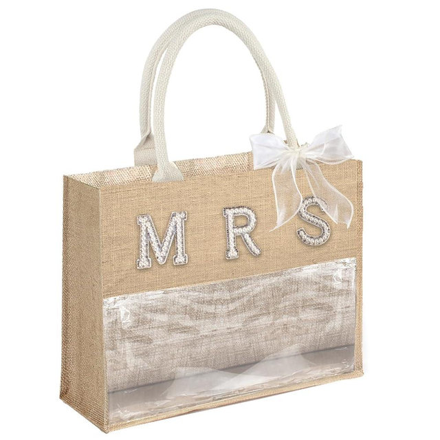 Tkifoda Bride to Be Gift, Bridal Shower Gift, Wedding Gift, Bride Tote Bag Bride Bag Travel Bag Beach Bag Bridal Handbag