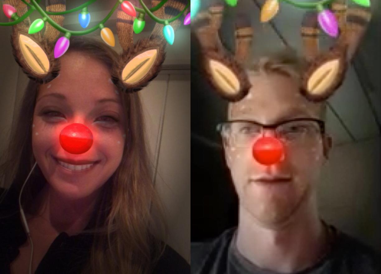 One of our long distance Christmases