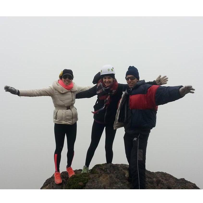 On top of Rucu Pichincha in Ecuador.