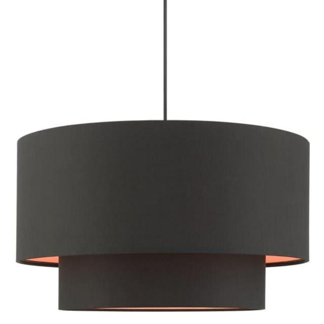 Livex Lighting Sentosa 3 Light 20" Wide Drum Chandelier