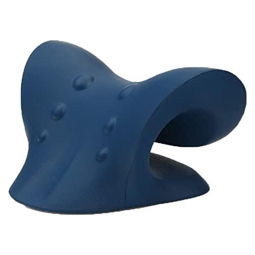 Neck and Shoulder Relaxer, Cervical Traction Device for TMJ Pain Relief and Cervical Spine Alignment, Chiropractic Pillow, Patenting Product