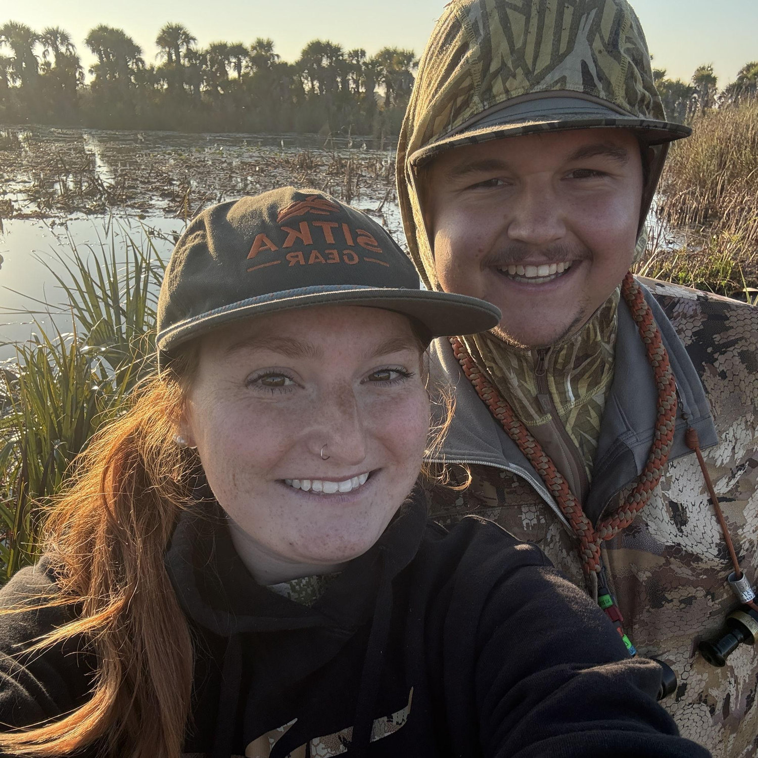 The selfie we took moments before Shelby was engaged!!!!