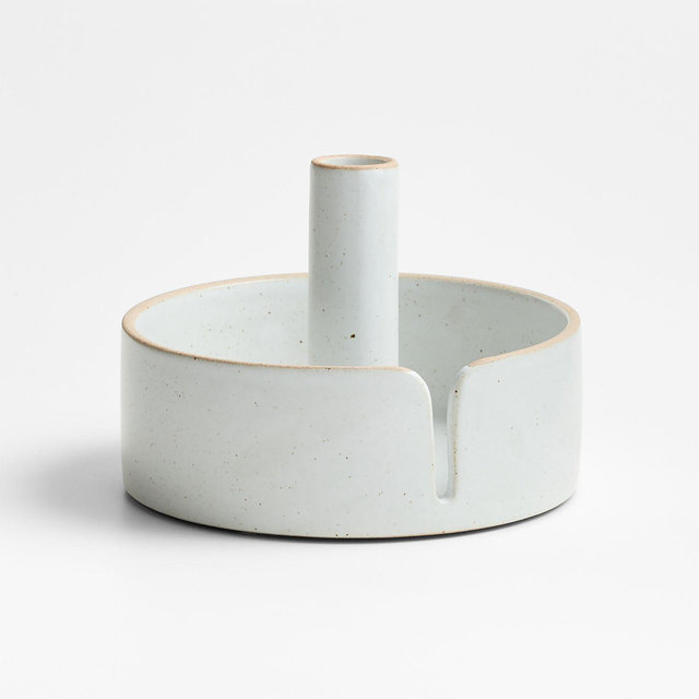 Crate and Barrel, Pacific Ceramic Paper Towel Holder by Gaby Dalkin