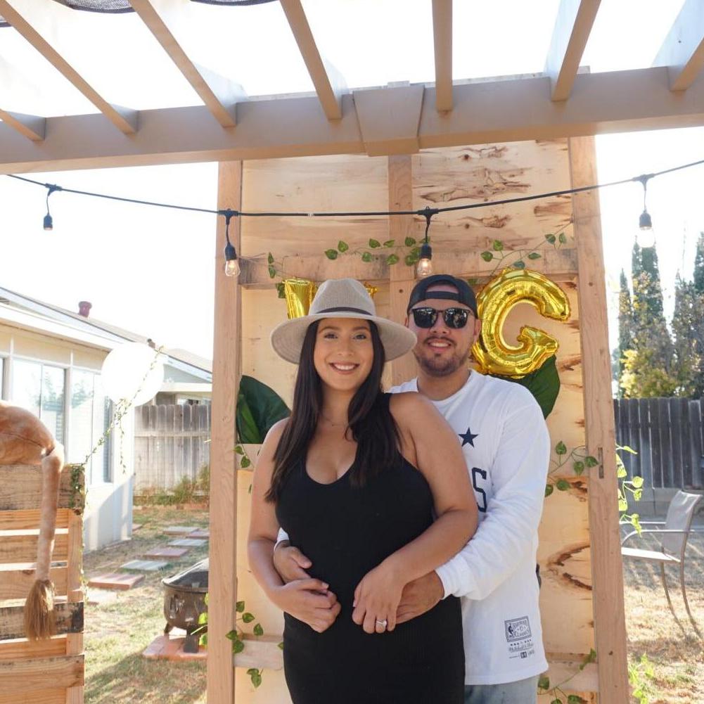 Fast forward years and an engagement later- pregnant with our babygirl Olivia!