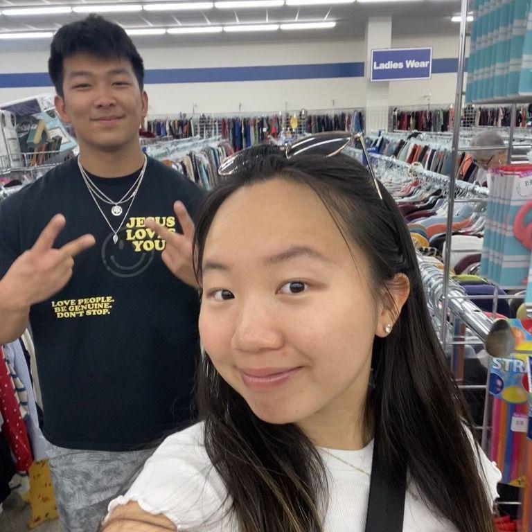 Aeden's first time thrifting!
