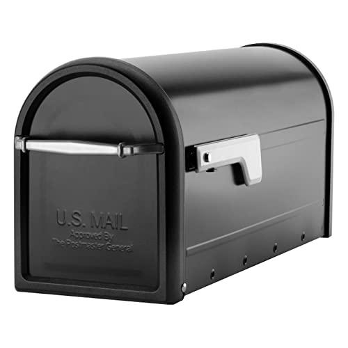 Architectural Mailboxes 8950B-10 Chadwick Postmount Mailbox, Large, Black