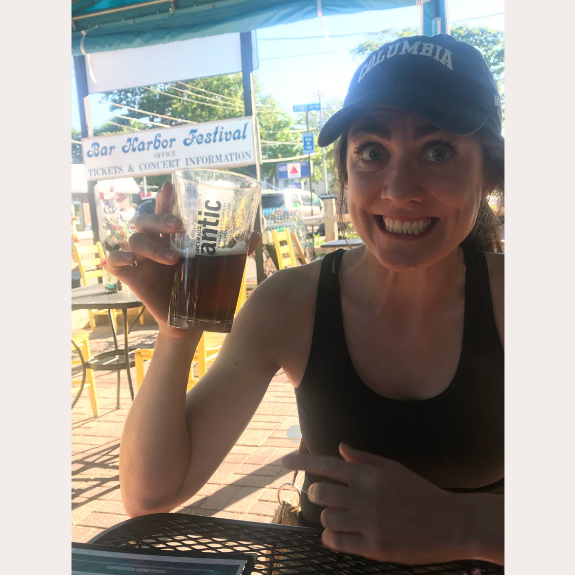 Beers in Bar Harbor, Maine