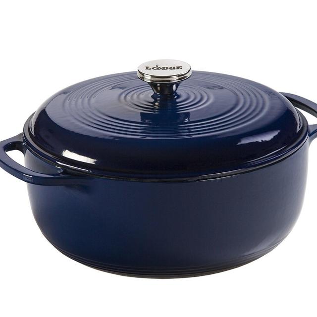 Lodge Dutch Oven, 6 qt, Indigo