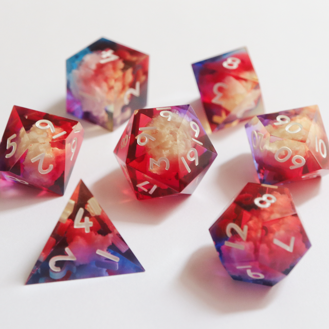 Sunrise Sonata - Handmade Dice Set