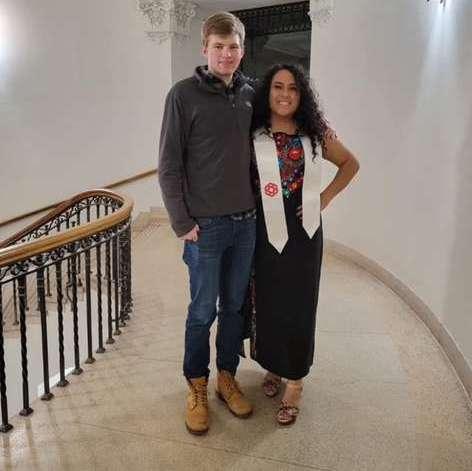 Isamar and Lucas took a big step once she graduated by moving in together!