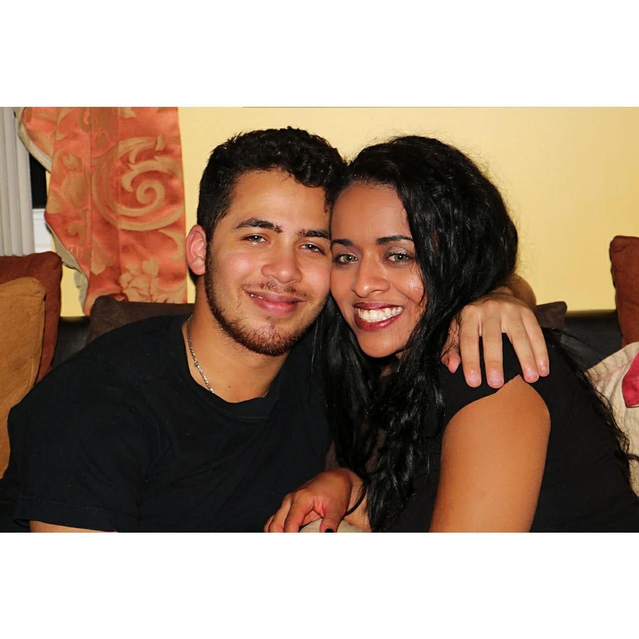Our First Picture Together - Halloween 2016