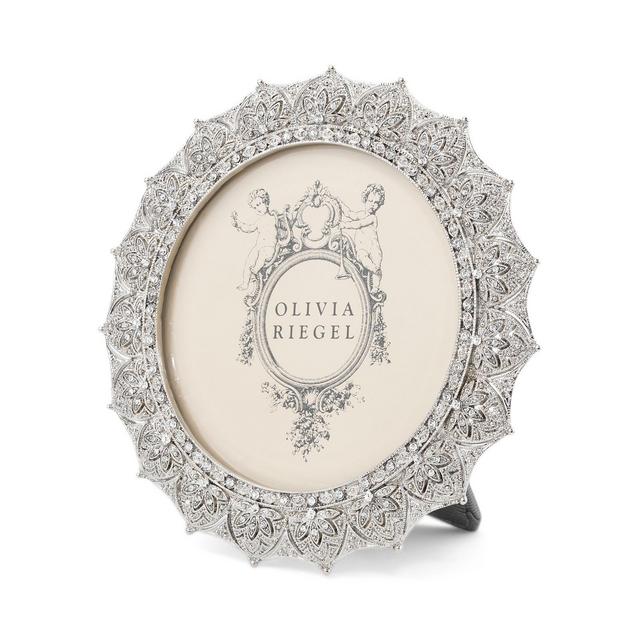 Olivia Riegel Silver-Tone Windsor 4" Round Frame