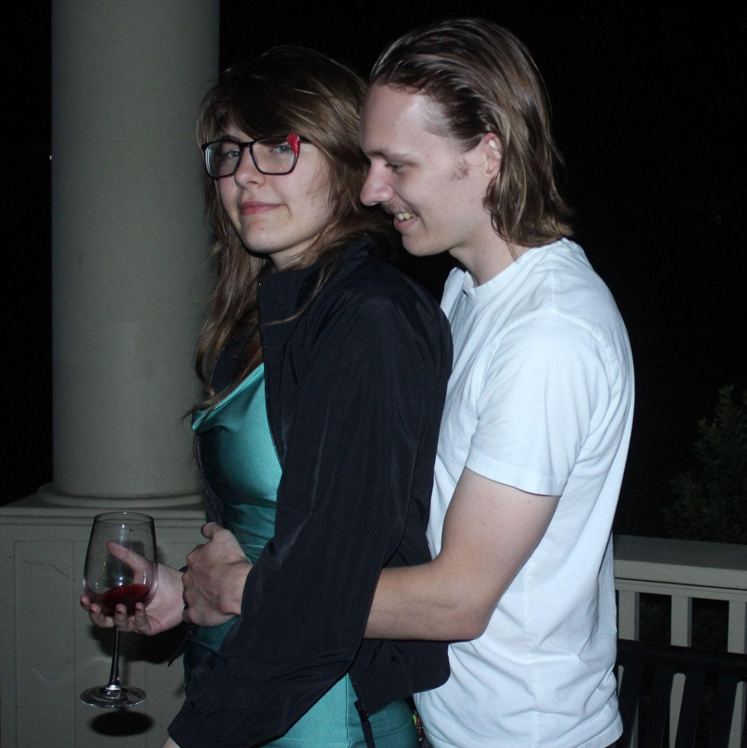 This is from when we got engaged!
