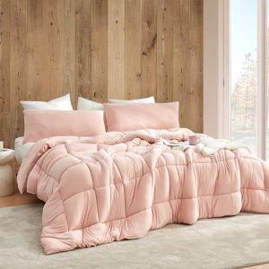 Summertime - Coma Inducer® Oversized Queen Comforter - Vintage Pink