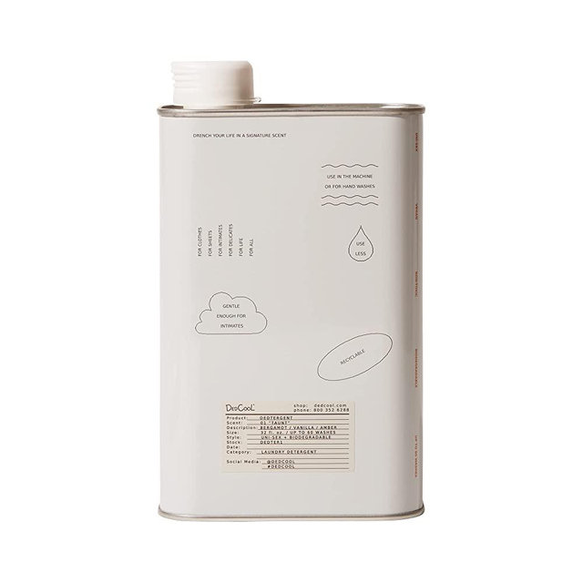 DedCool - Vegan Laundry DEDtergent | Clean, Non-Toxic Fragrance For All (Fragrance 01"TAUNT" 32 fl oz | 946 ml)