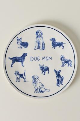 Molly Hatch Stoneware Dog and Cat Mom Dessert Plates