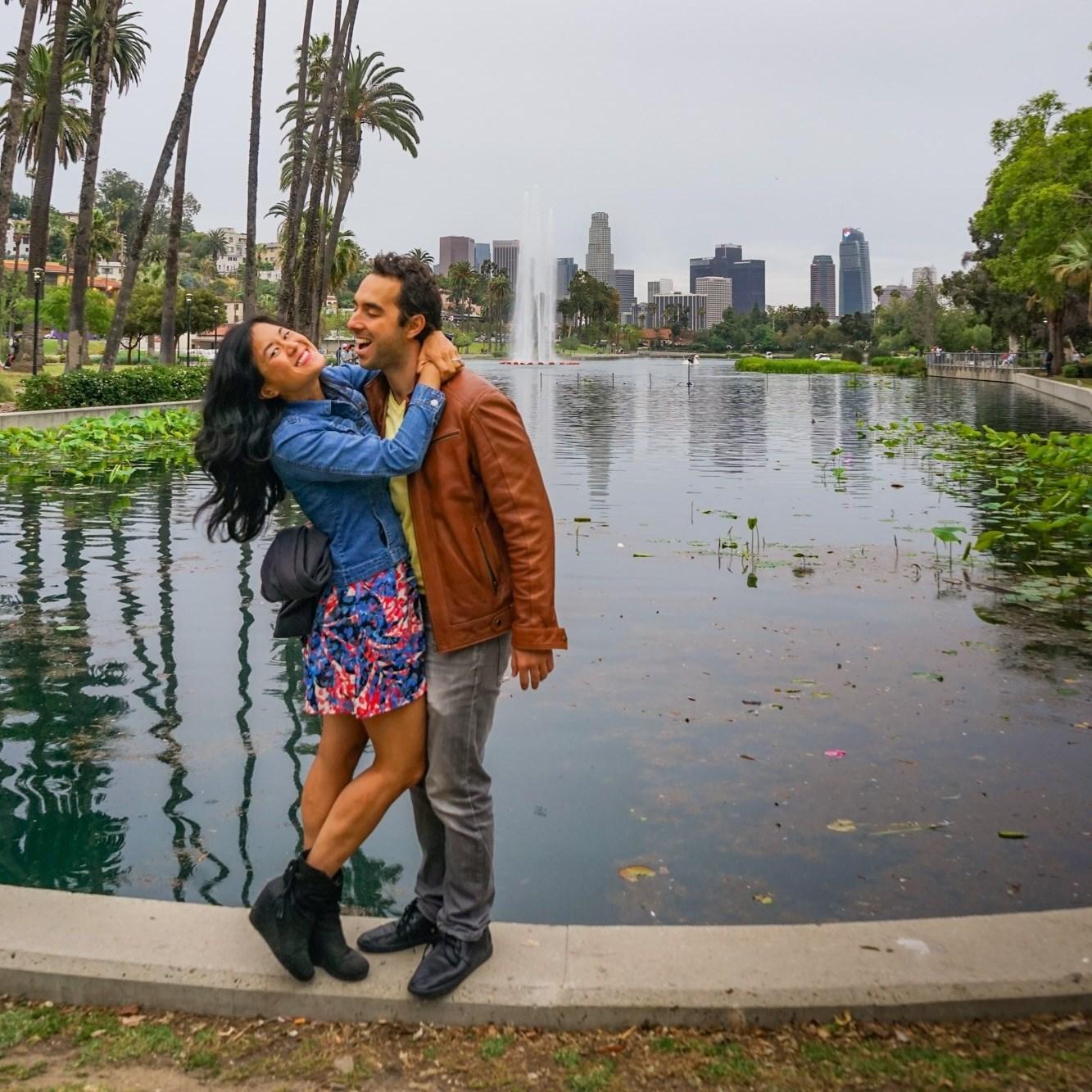 At Echo Park in Los Angeles in 2018!