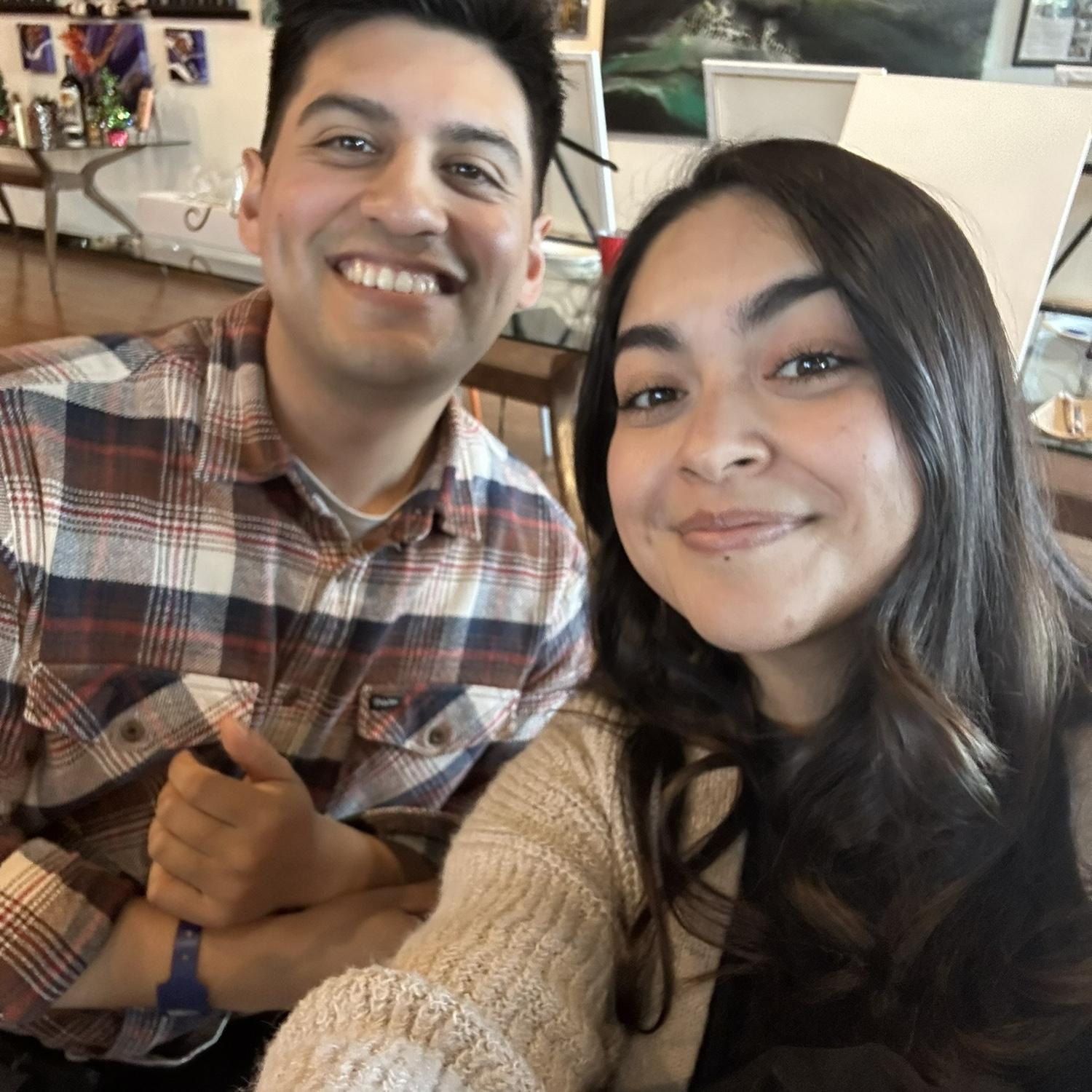December 2023. He took me out on my birthday. We even went to a paint class! ✨