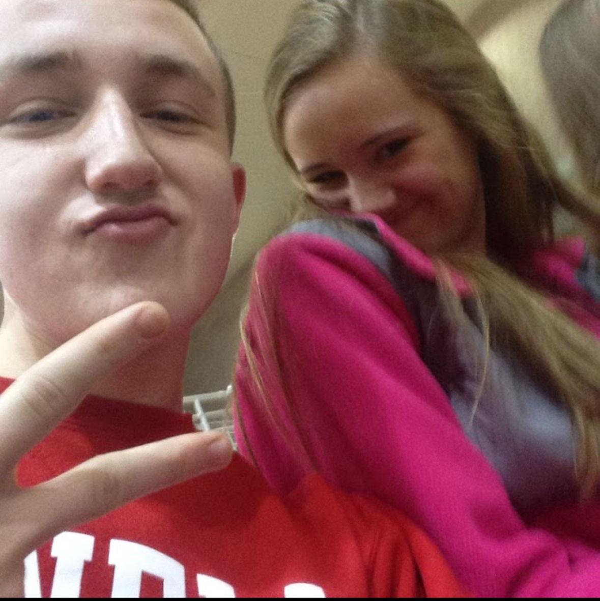 Our first date to a Cornell Basketball game in 2014.