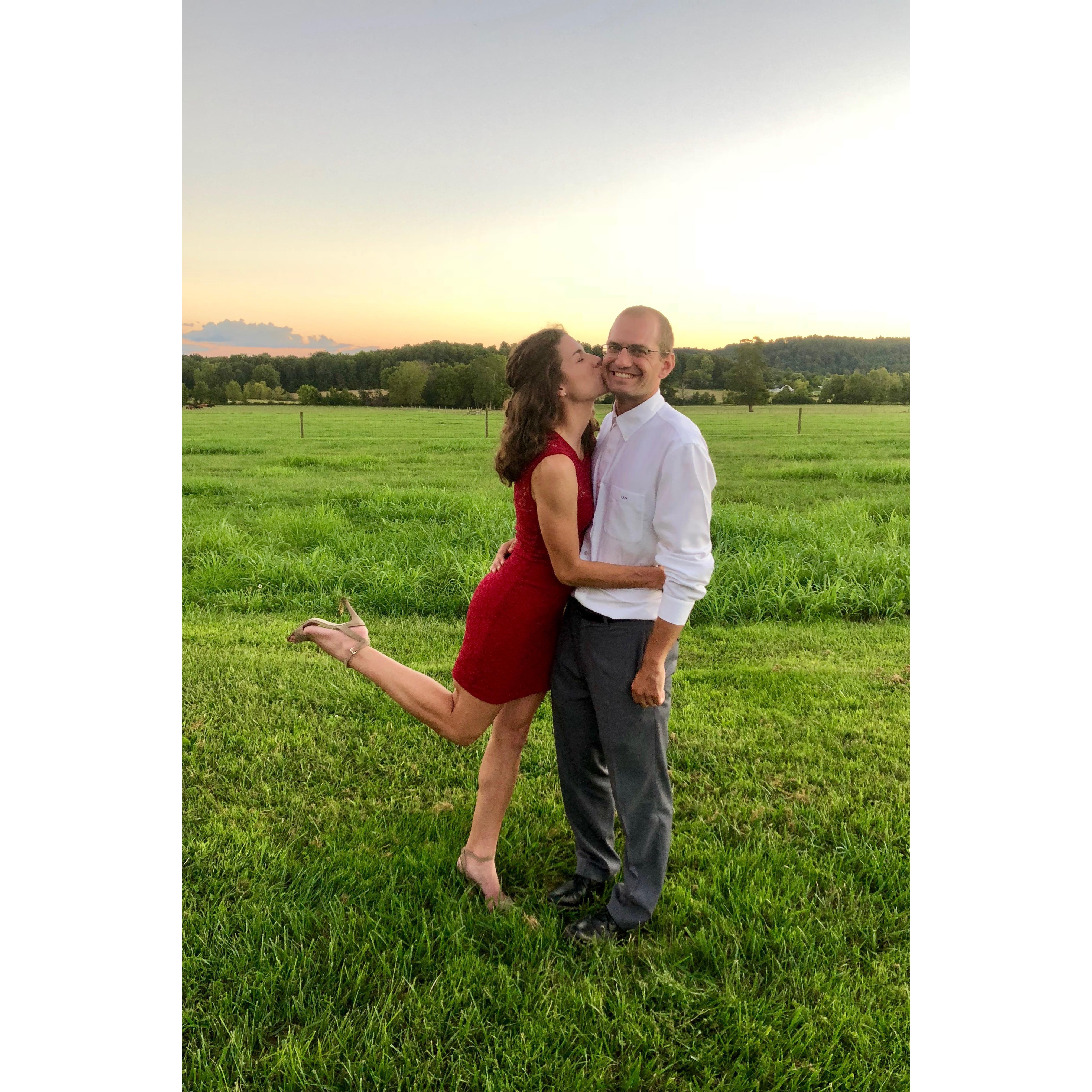 Celebrating our first wedding together, and now it's time for Tabitha and John to be bride and groom❤️