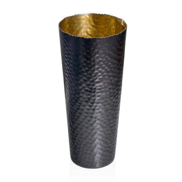 Godinger Signature Collection Enamel and Gold-Tone 13" Vase