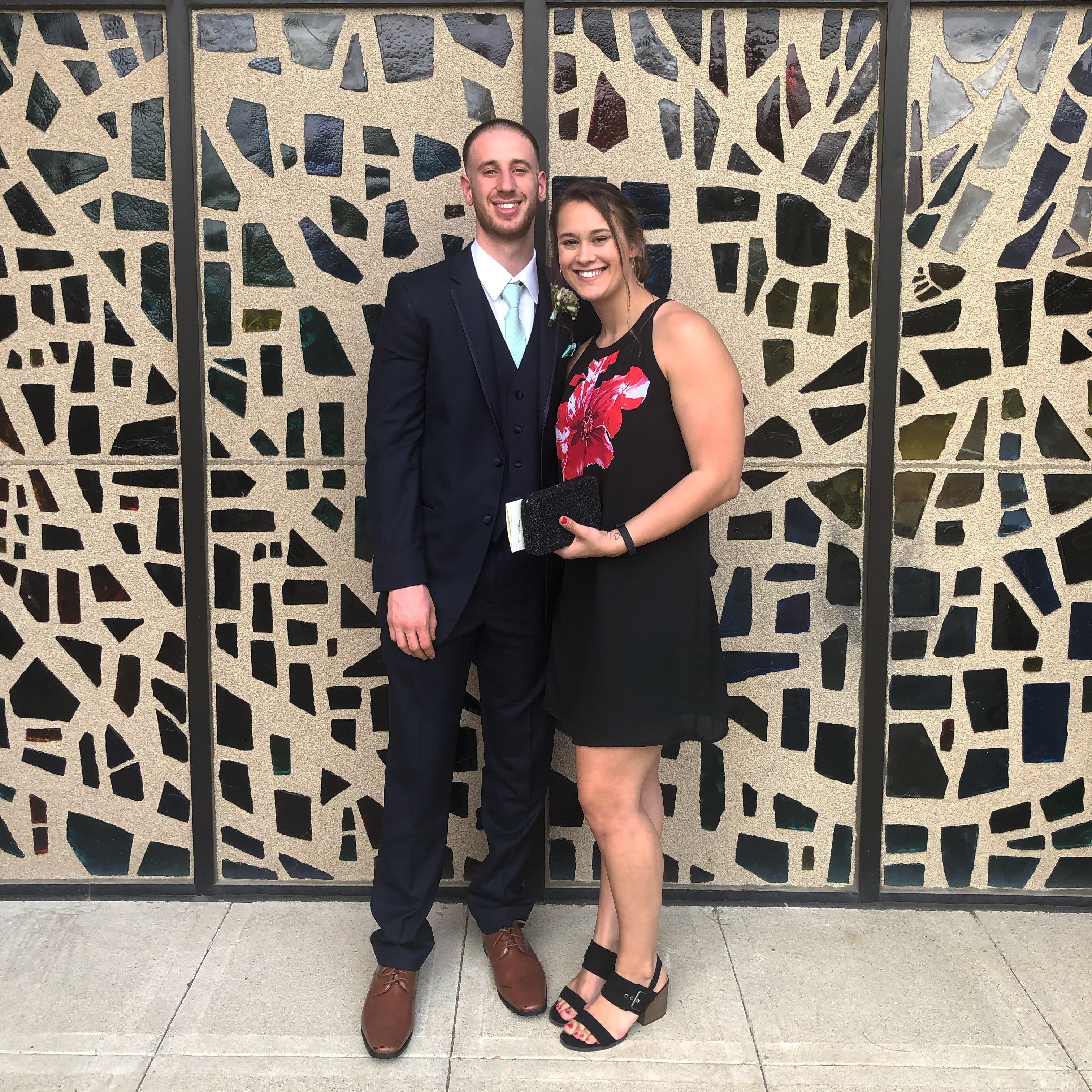 His cousin, DJ's wedding. Most handsome best man 