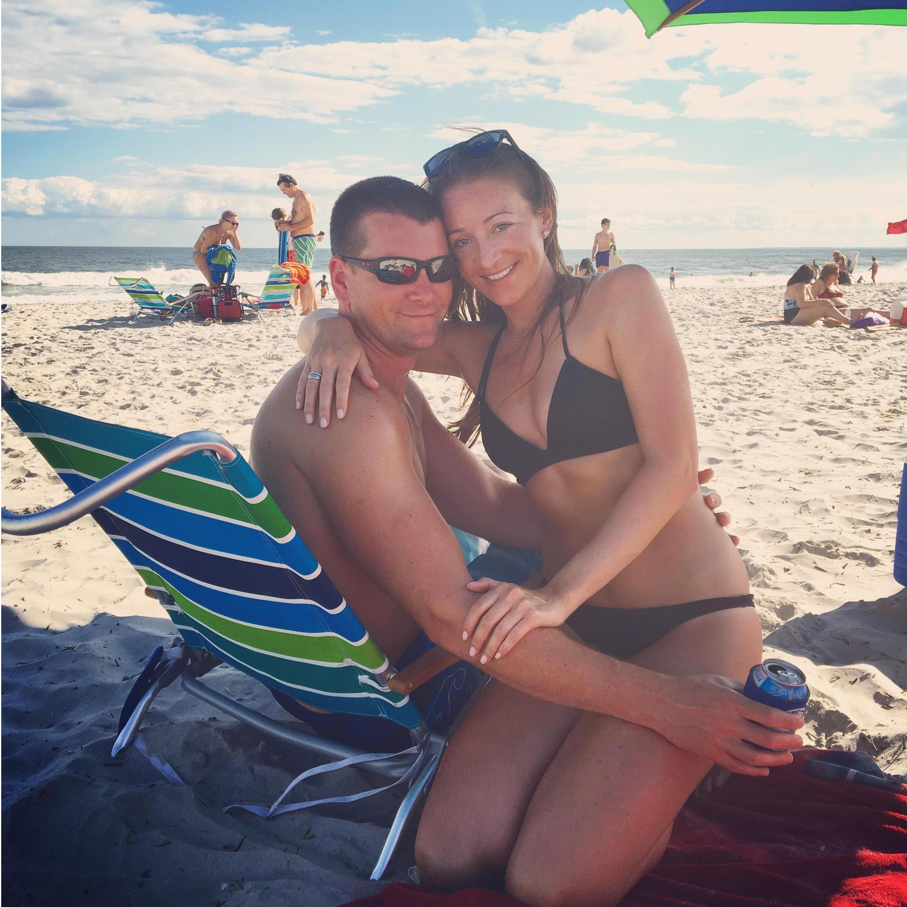 Doing what we do best, spending long days at the beach <3