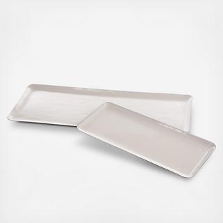 2-Piece Enamel Platter Set