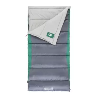 Coleman® Autumn Glen™ Adult Sleeping Bag in Green/Grey