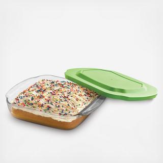 Baker's Basics Square Bake Dish with Lid