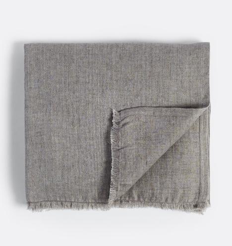 Rejuvenation Linen Twill Throw