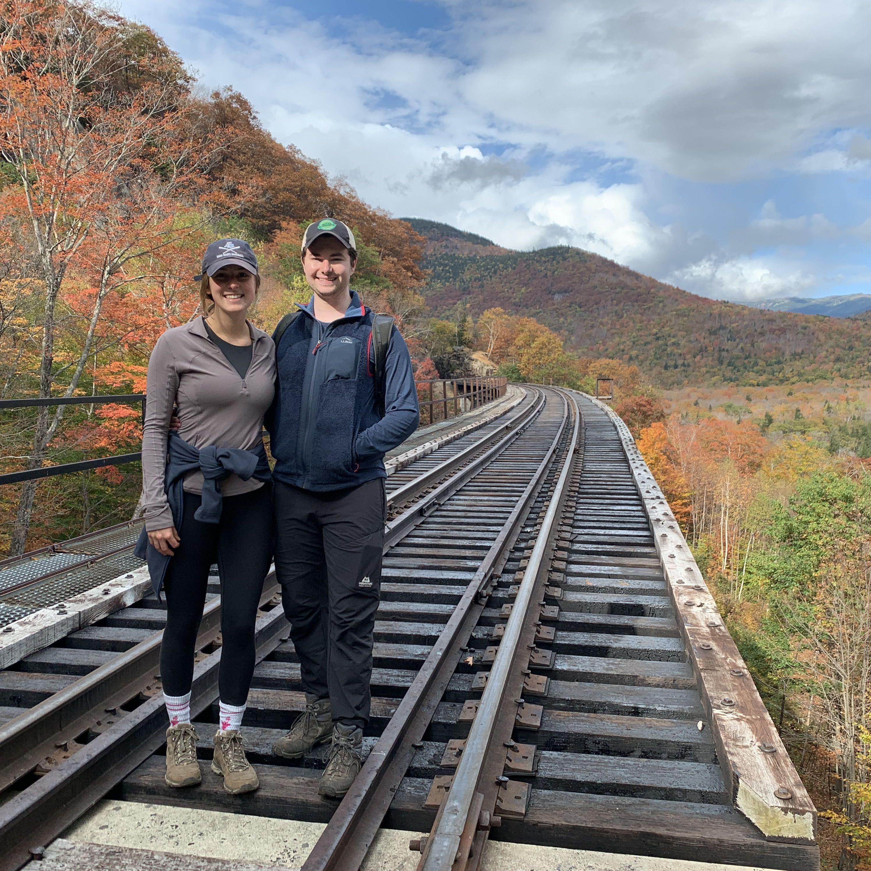 Hiking the White Mountains in New Hampshire 2020.