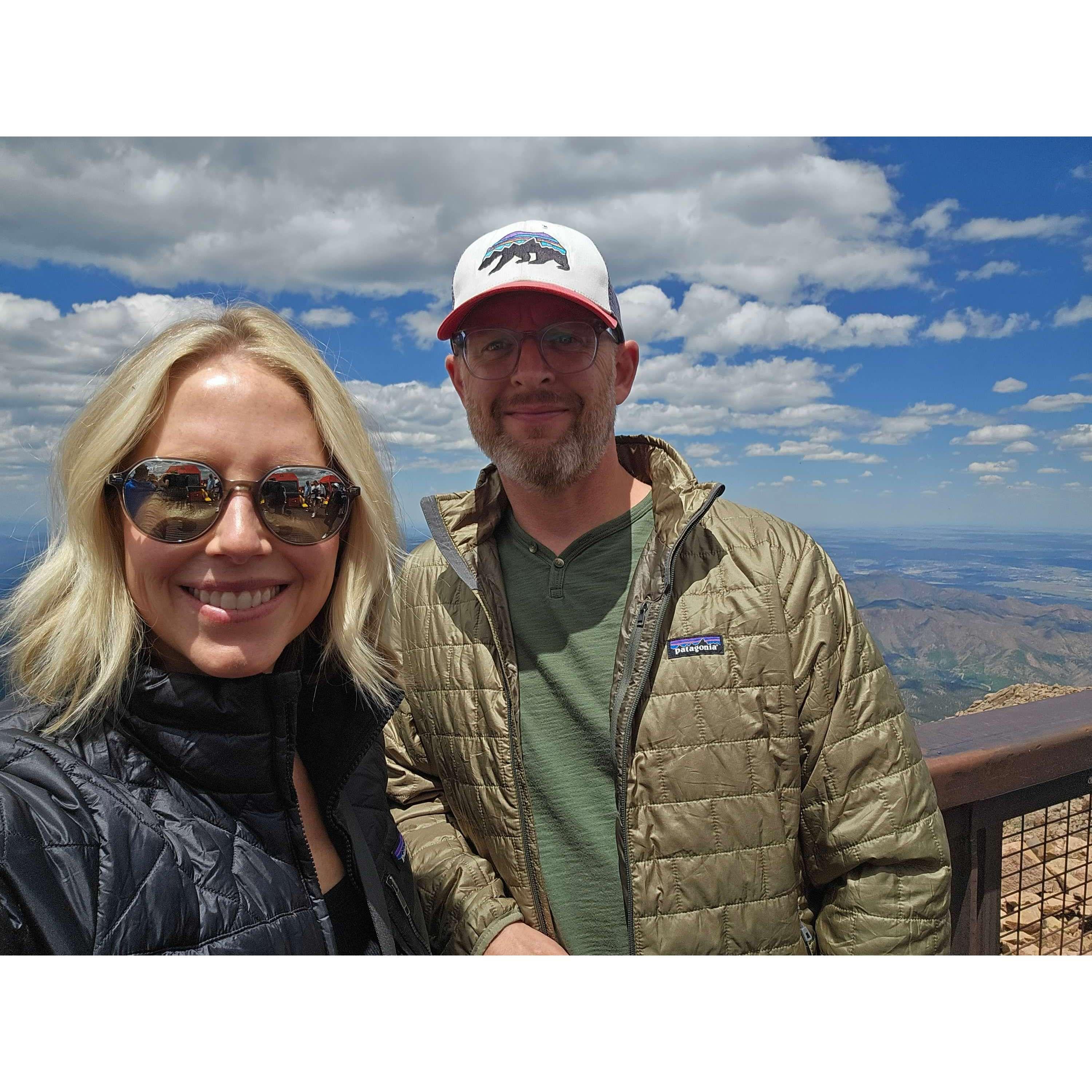 Top of Pike's Peak, Colorado - June 2024