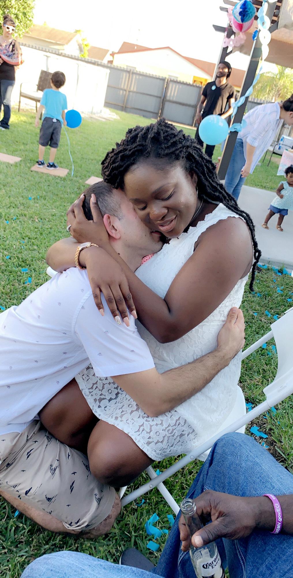 THIS. THE MOMENT WE GOT ENGAGEDDDDD! We also found out we were having a boy at our gender reveal
