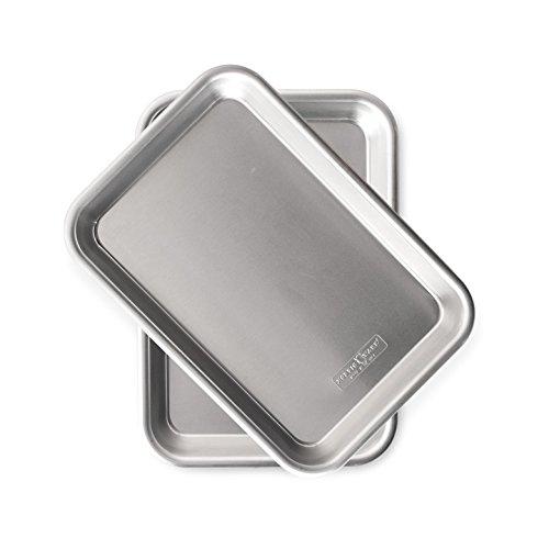 Nordic Ware 36570 Burger Serving Trays - 2 Piece Set, Aluminum