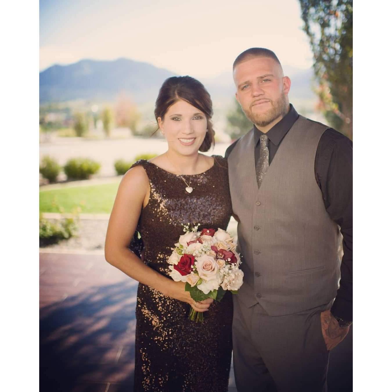 Brides sisters wedding