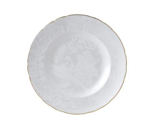 Royal Crown Derby ~ Aves - Pearl ~ Dinner Plate