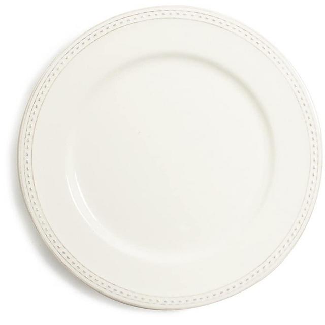 Sur La Table Pearl Stoneware Salad Plate 7-0752, White